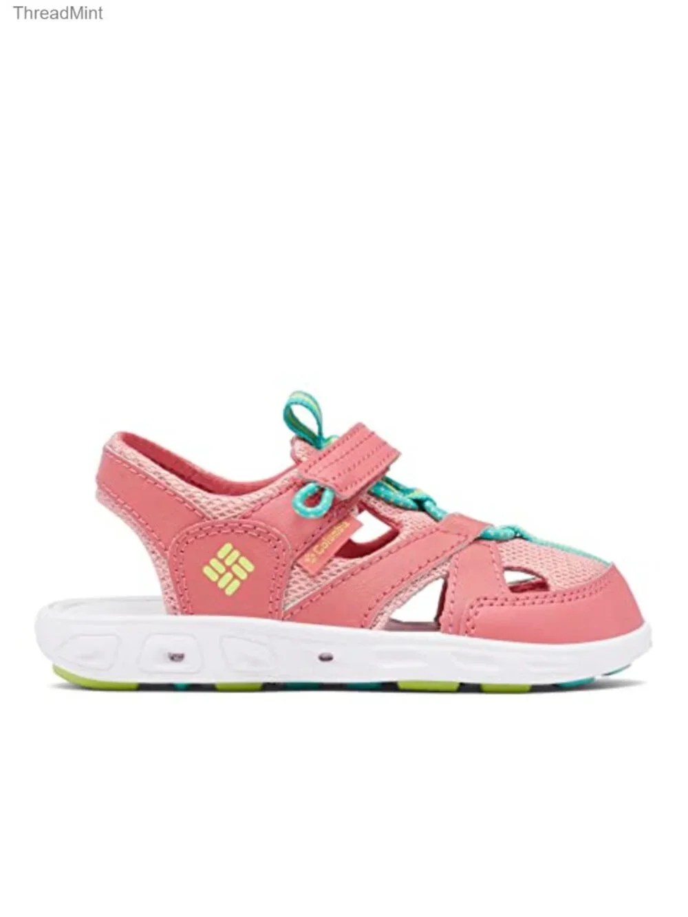 Columbia Youth Techsun Wave Sandal Closed Toe Adjustable Leather